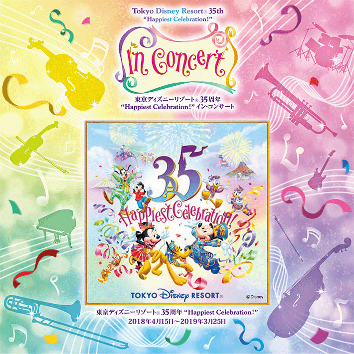ディズニーリゾート35周年 Happiest Celebration ポスターポスター
