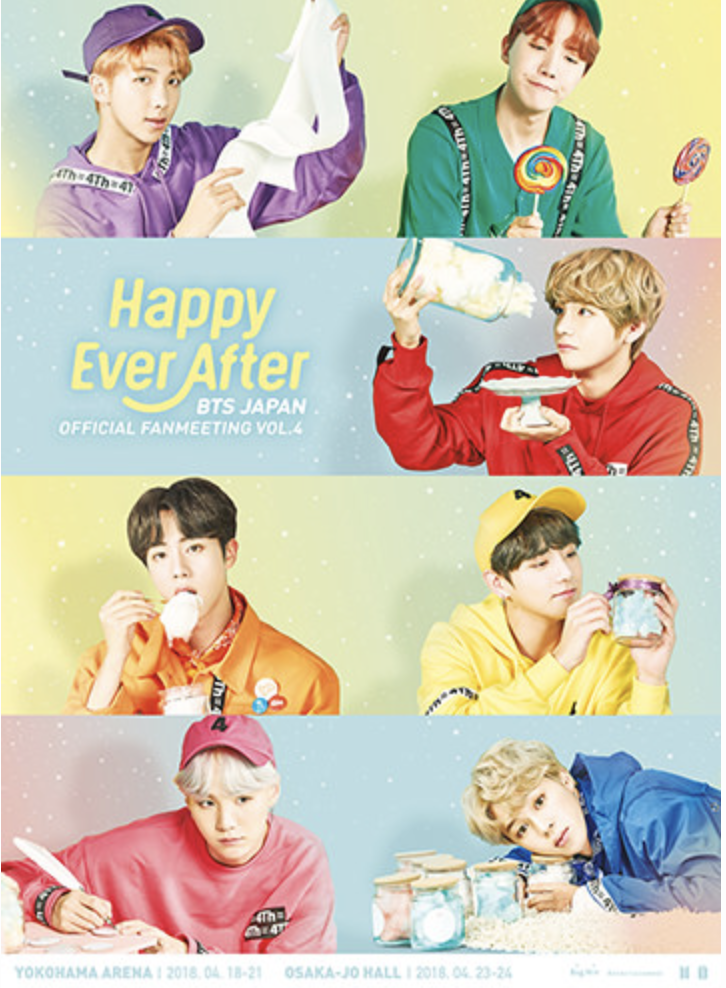 BTS JAPAN OFFICIAL FANMEETING VOL.4 ~Happy Ever After~