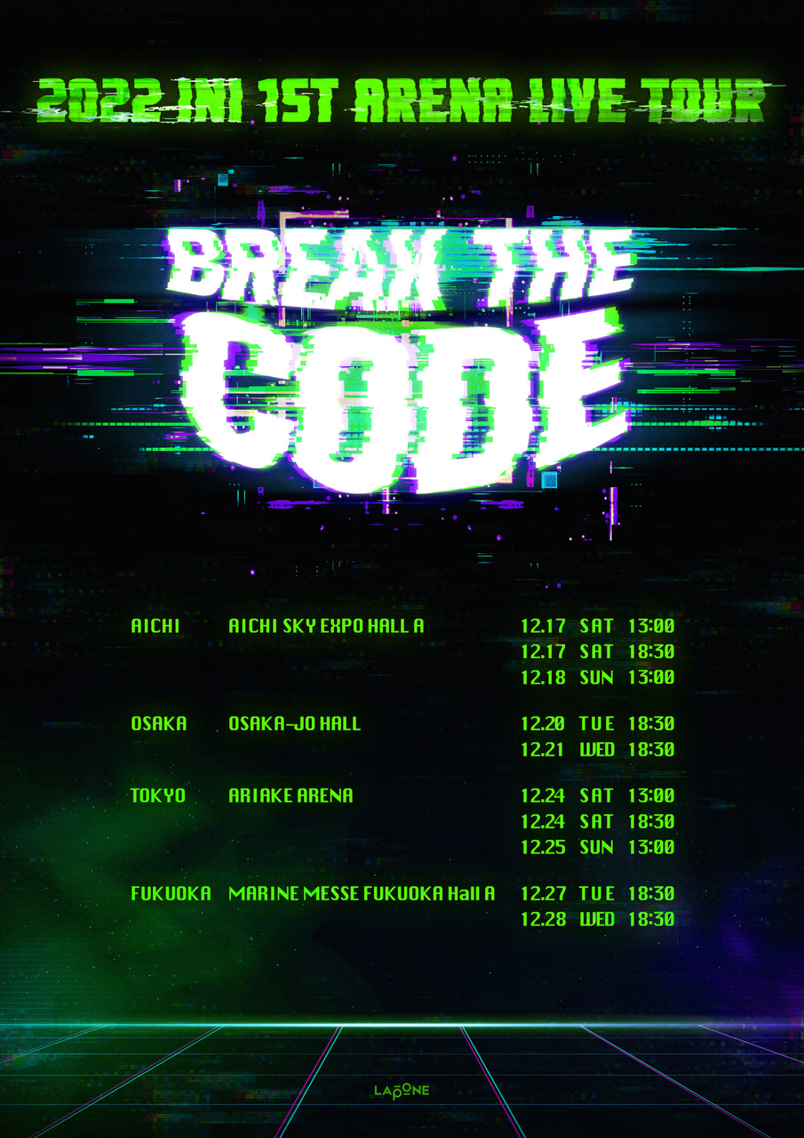 2022 INI 1ST ARENA LIVE TOUR [BREAK THE CODE]