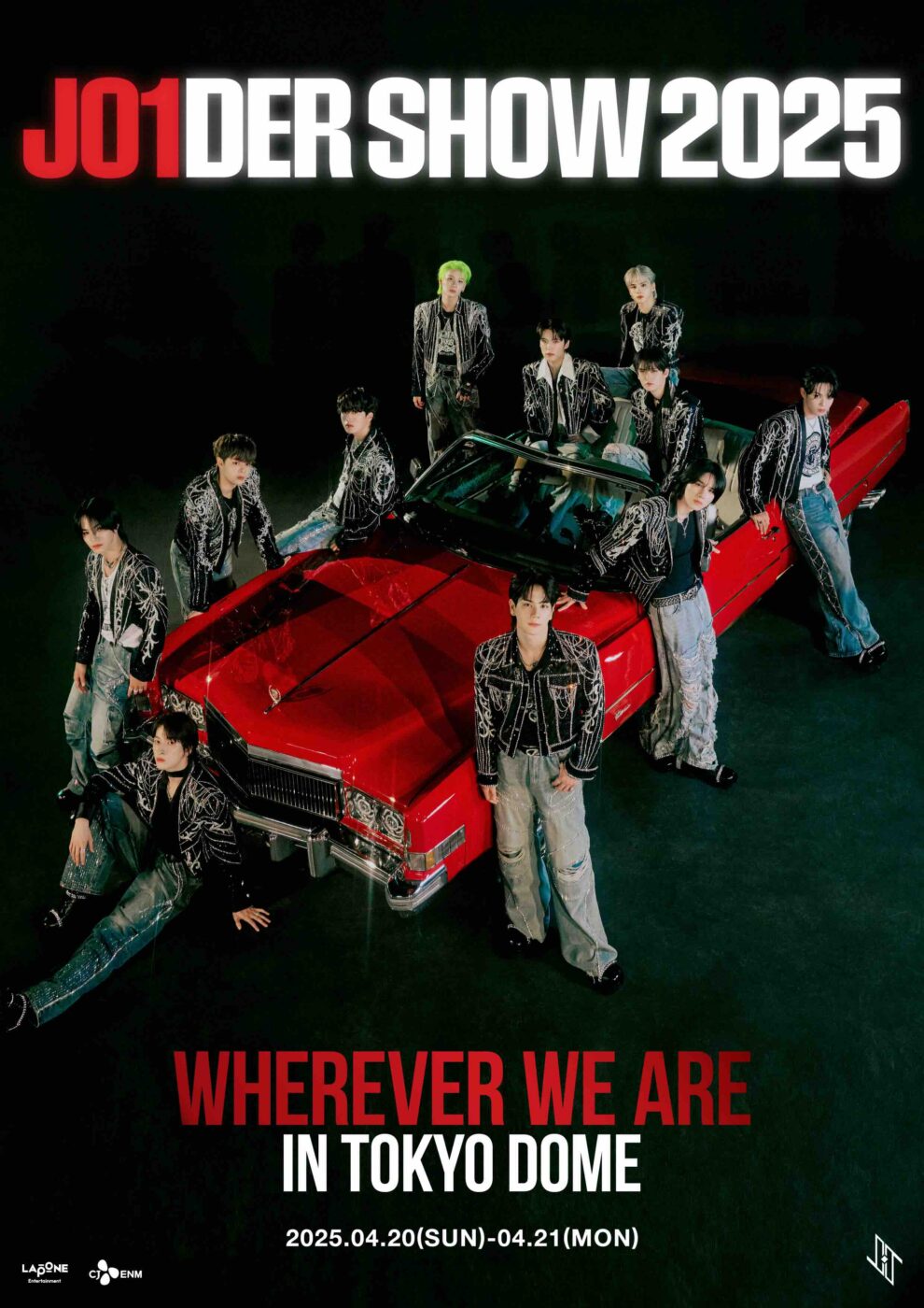 JO1DER SHOW 2025 ‘WHEREVER WE ARE’ IN TOKYO DOME