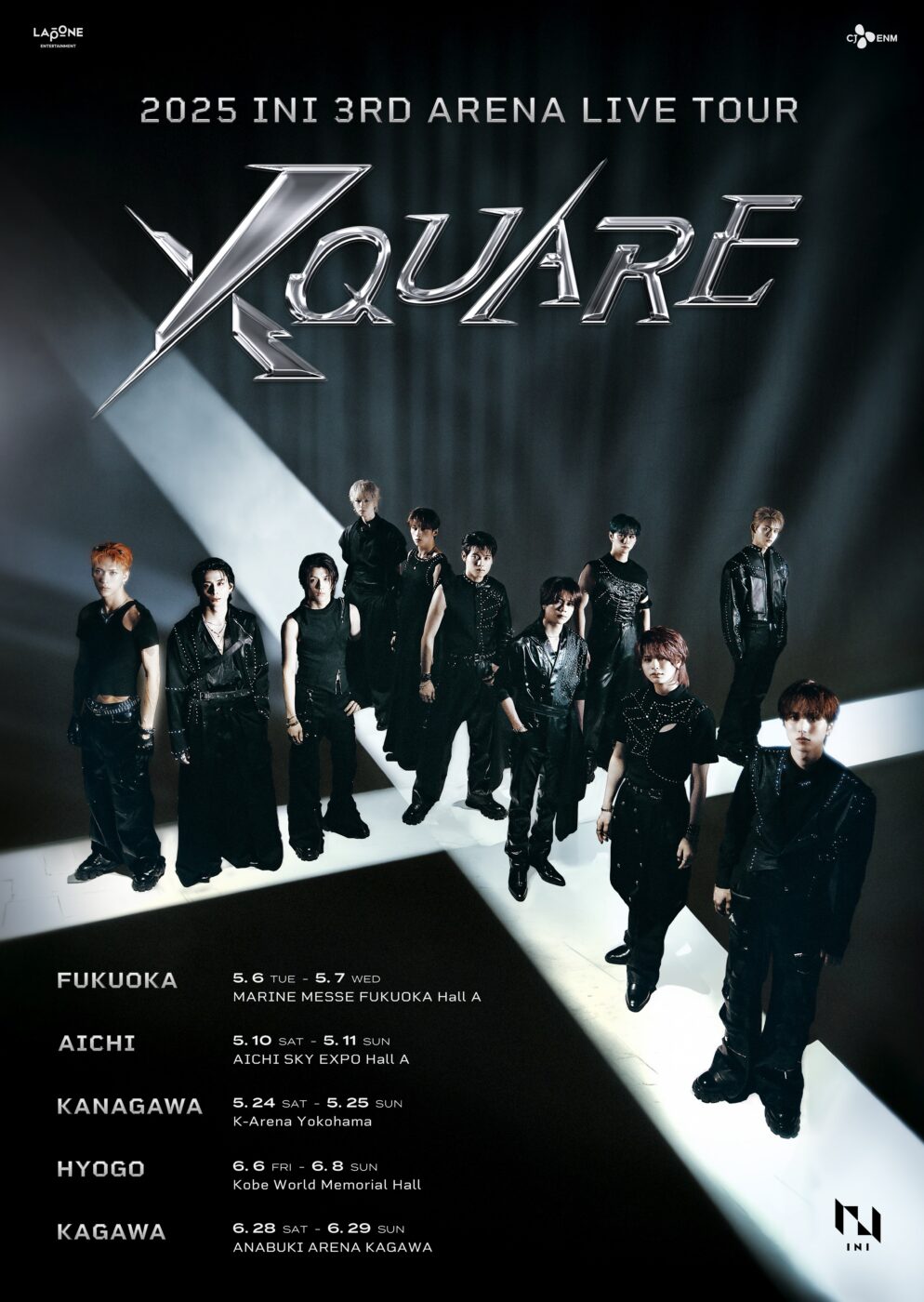 2025 INI 3RD ARENA LIVE TOUR [XQUARE]