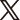 X